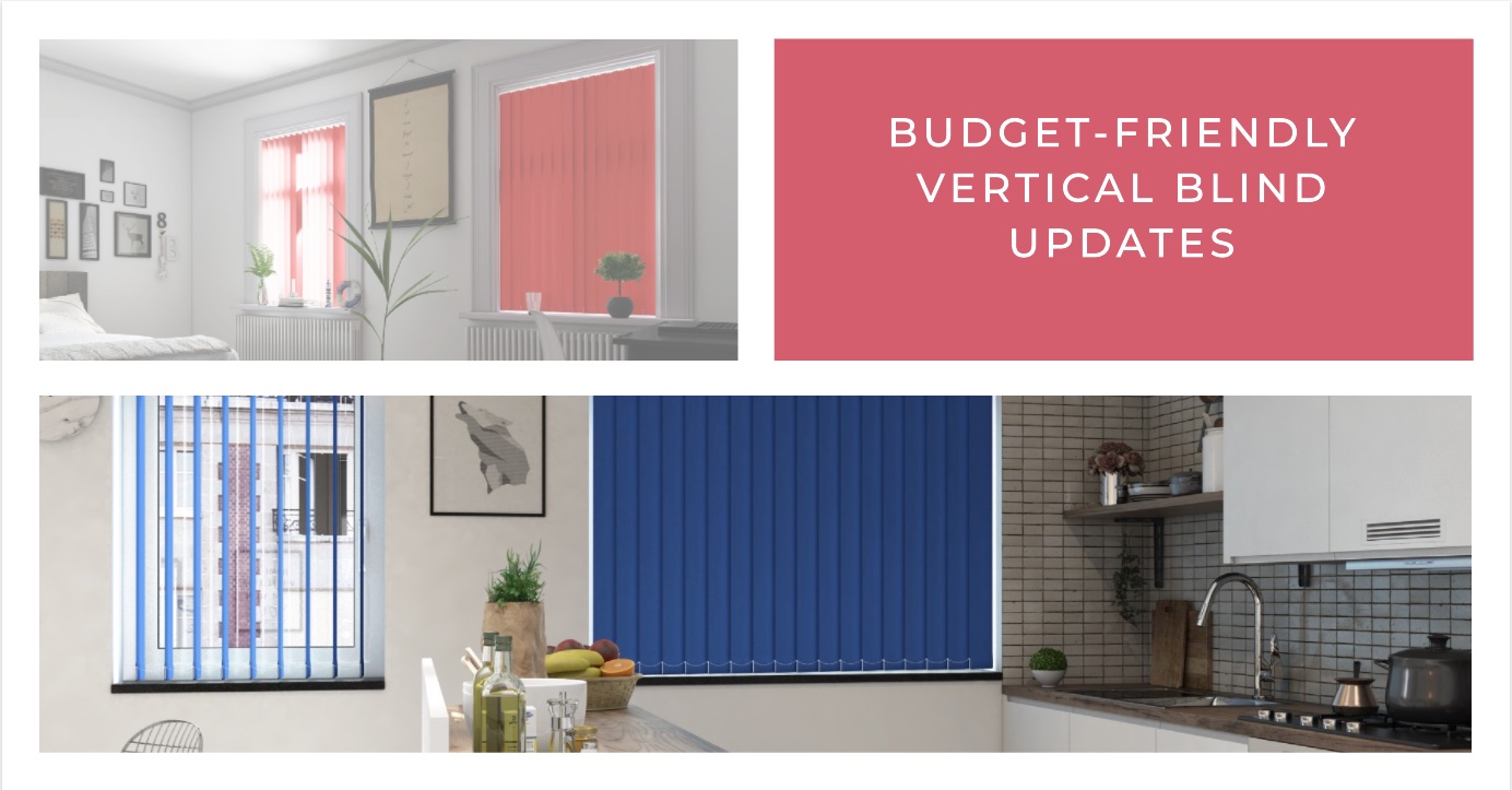 'How To Update Vertical Blinds On a Budget