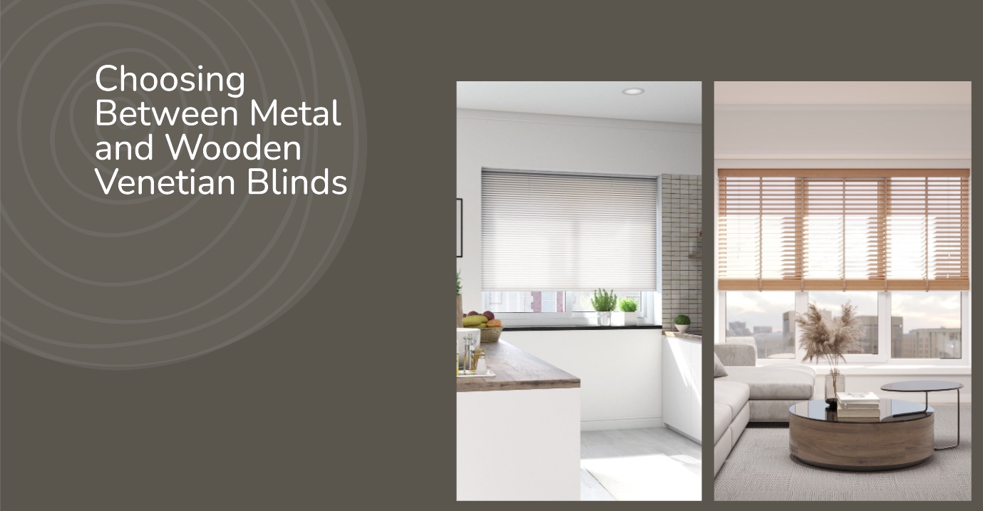 Metal or Wooden Venetian Blinds: How To Decide?