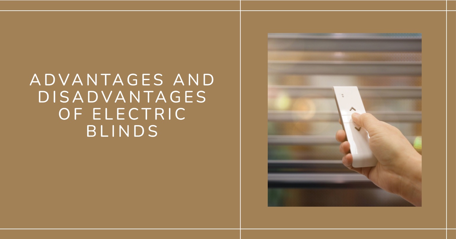 Advantages and Disadvantages of Electric Blinds