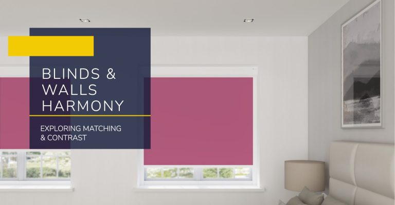 Blinds vs. Wall Colour: Matching or Contrasting?