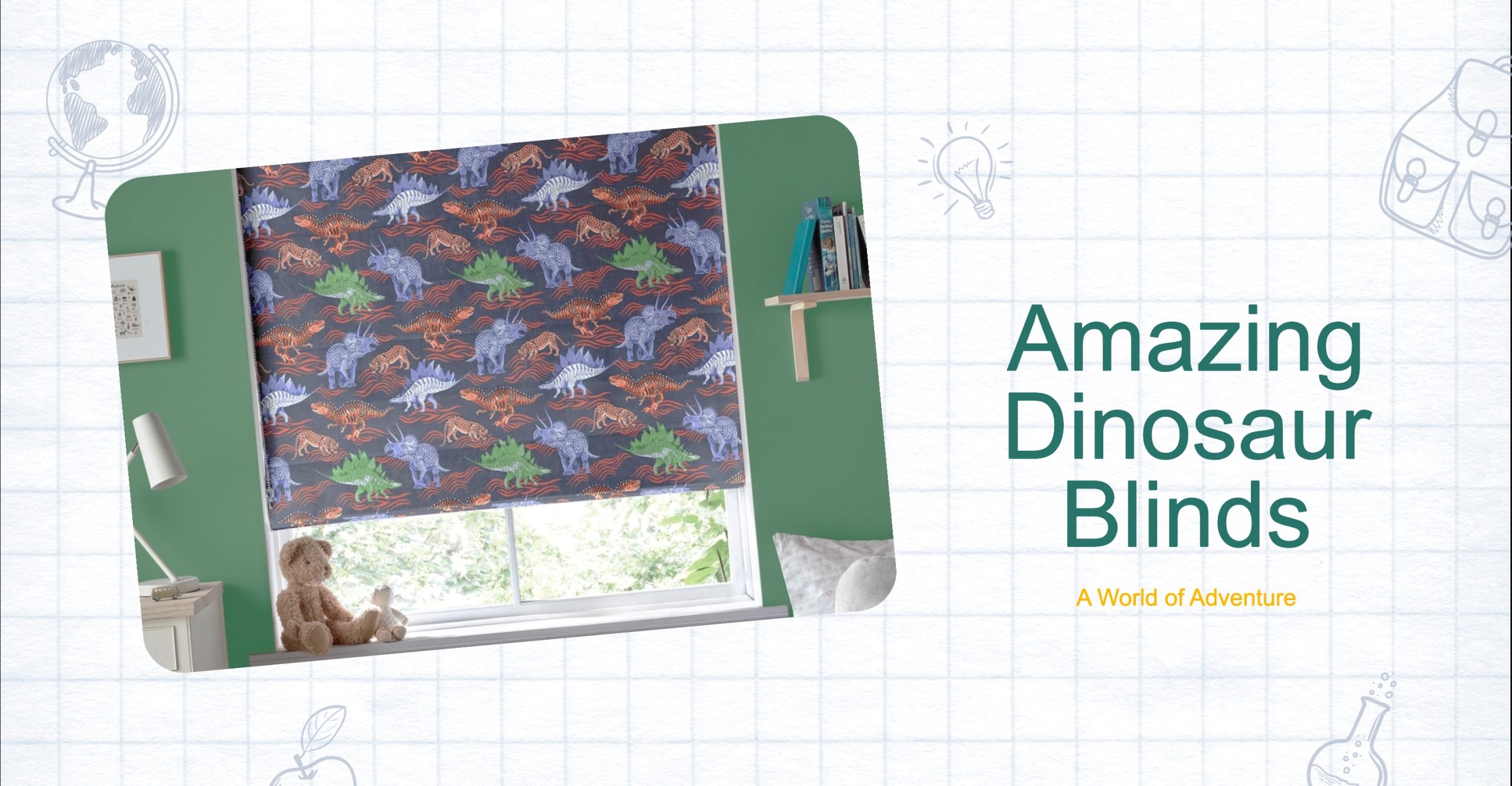 5 Amazing Dinosaur Blinds for a Fun and Imaginative Child’s Room