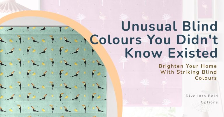 Unusual Blind Colours You Didn't Know Existed