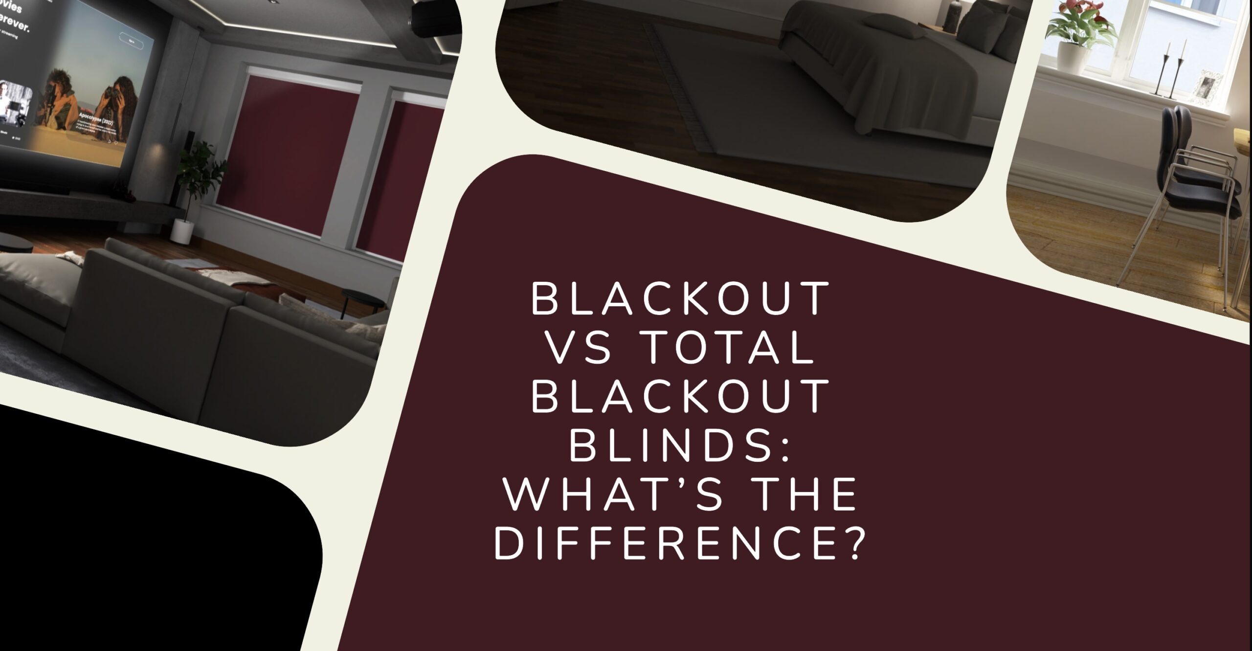 Blackout vs Total Blackout Blinds: What’s the Difference?