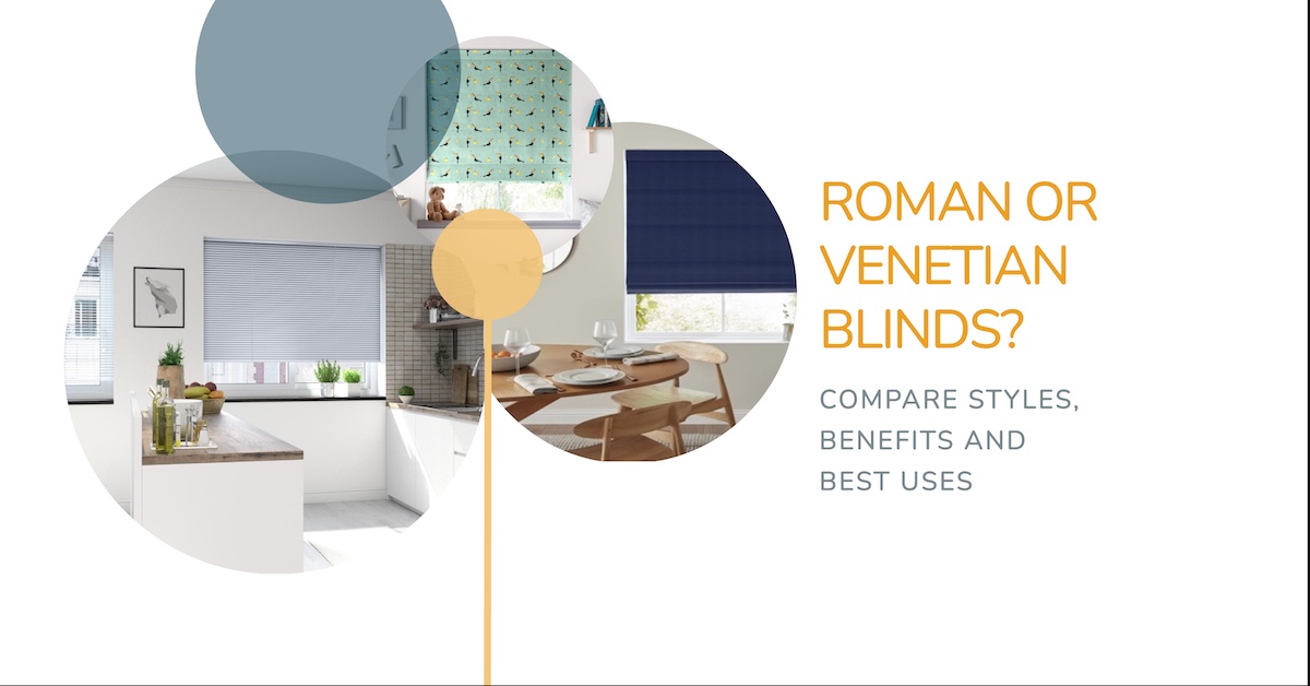 Roman vs Venetian Blinds: What’s the Difference?