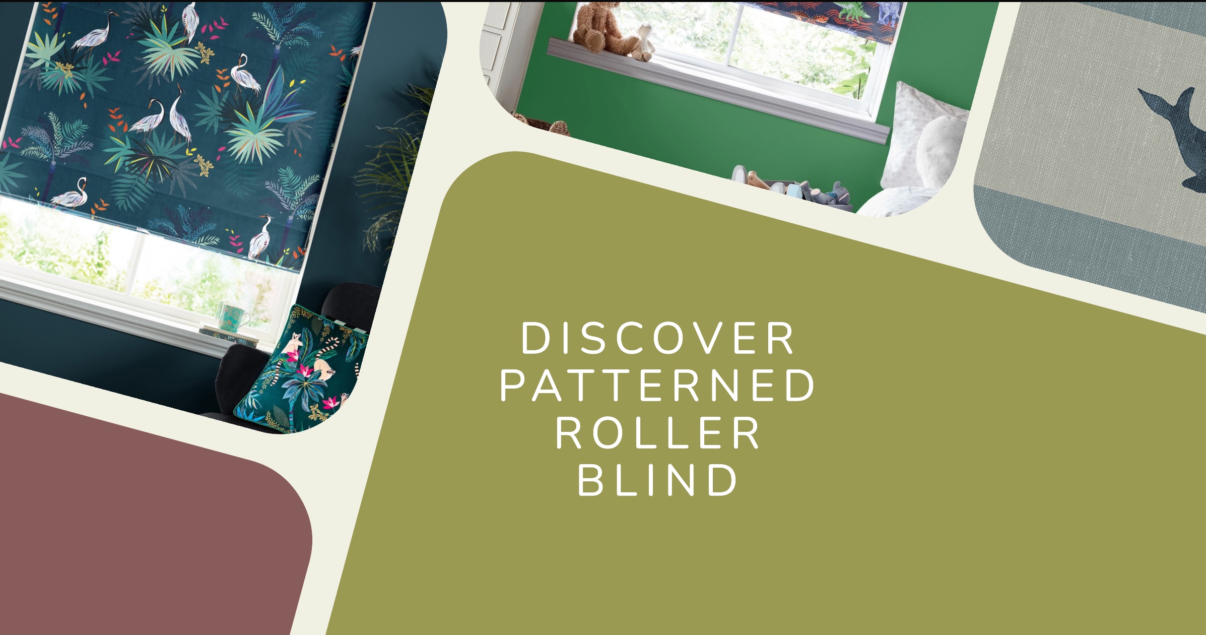 Discover Patterned Roller Blind