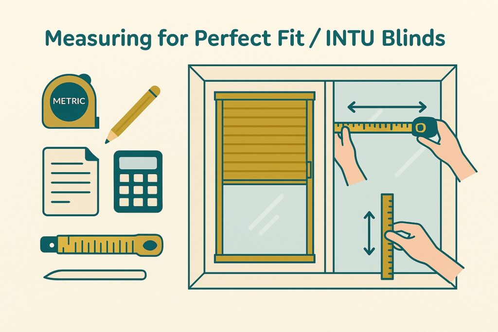 How to Measure for Bi-Fold Door Blinds | DotcomBlinds