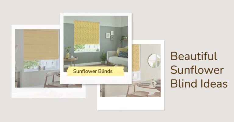 Sunflower Blind Ideas