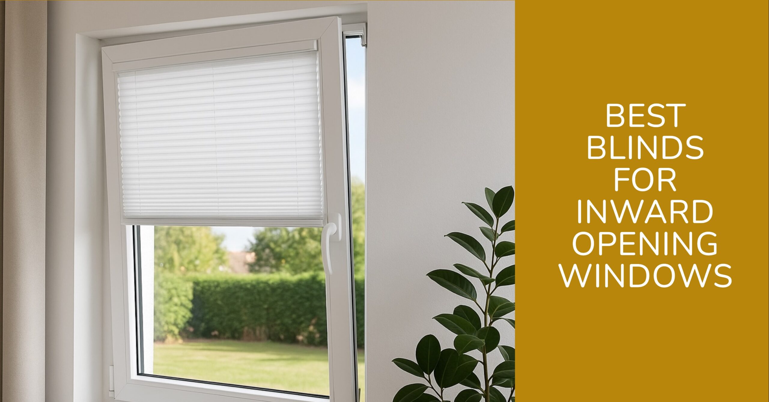 Best Blinds for Inward Opening Windows