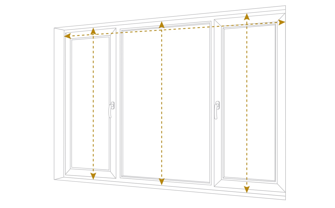 How to Measure for Twist and Fit Roller Blinds | DotcomBlinds