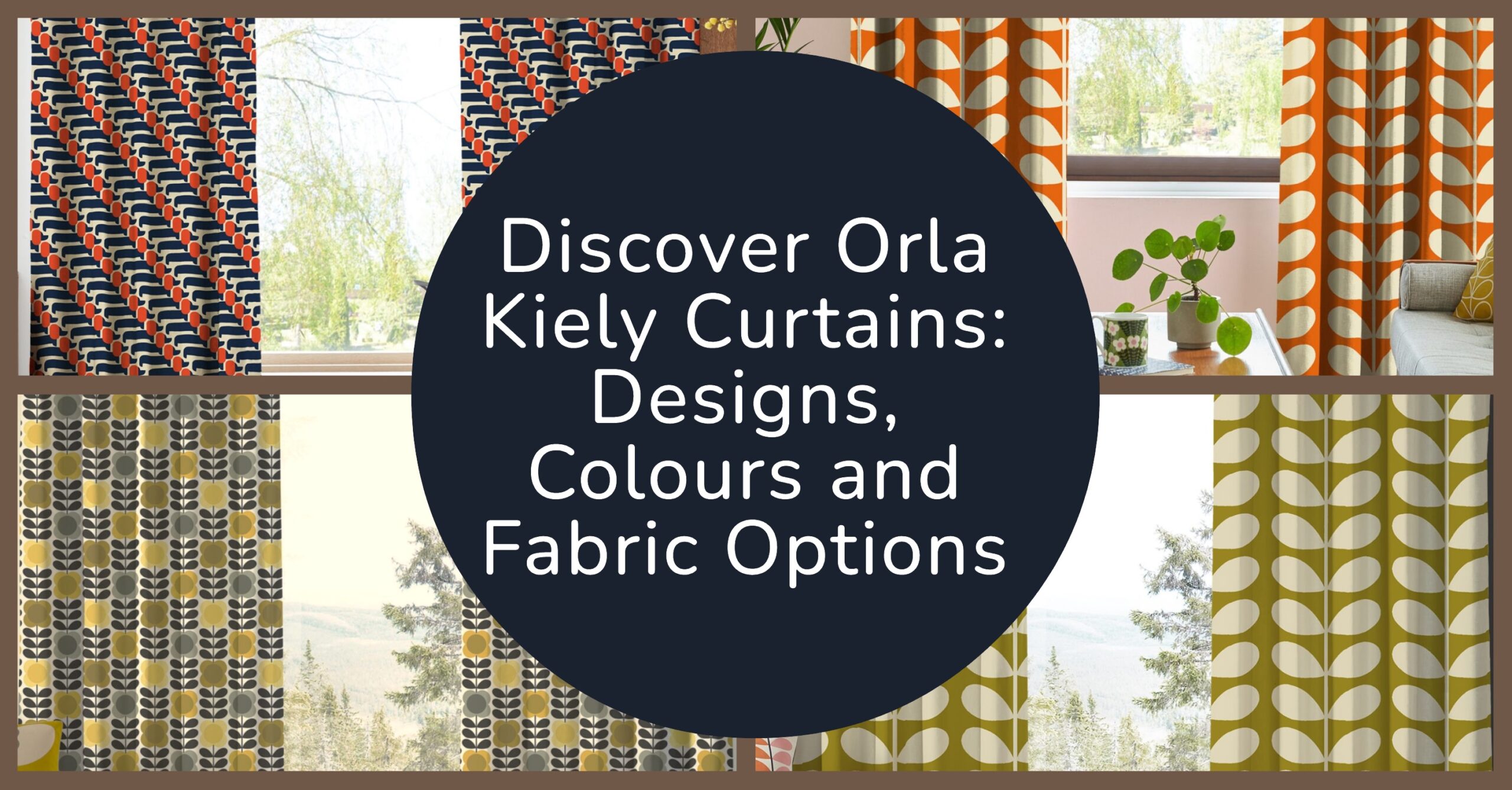Discover Orla Kiely Curtains: Designs, Colours and Fabric Options