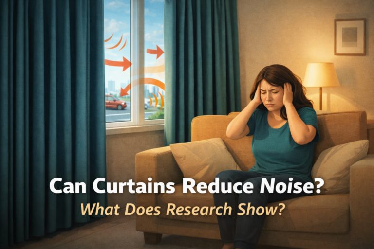 Can Curtains Reduce Noise? What Does Research Show