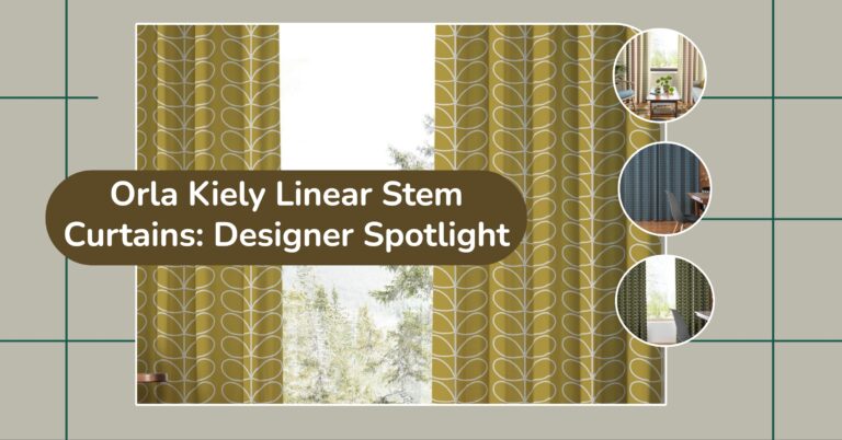 Orla Kiely Linear Stem Curtains - Designer Spotlight