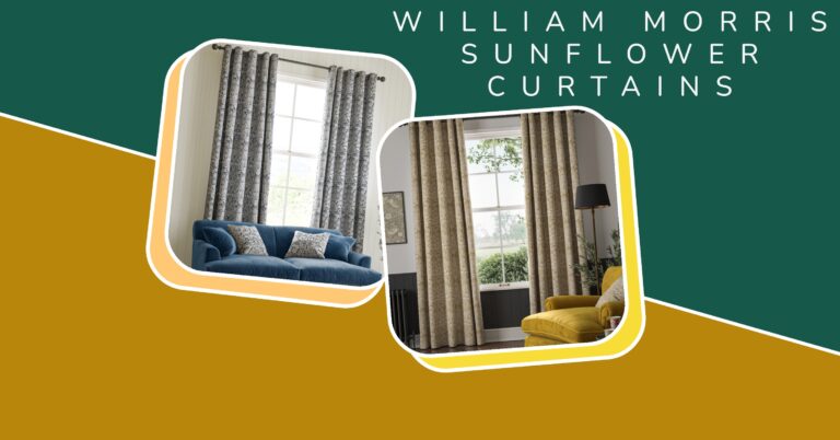 William Morris Sunflower Curtains