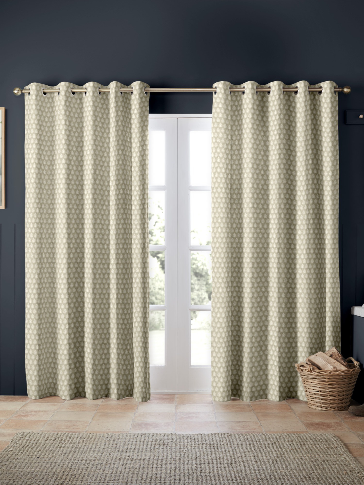 Emily Bond Jaipur Linen Curtains