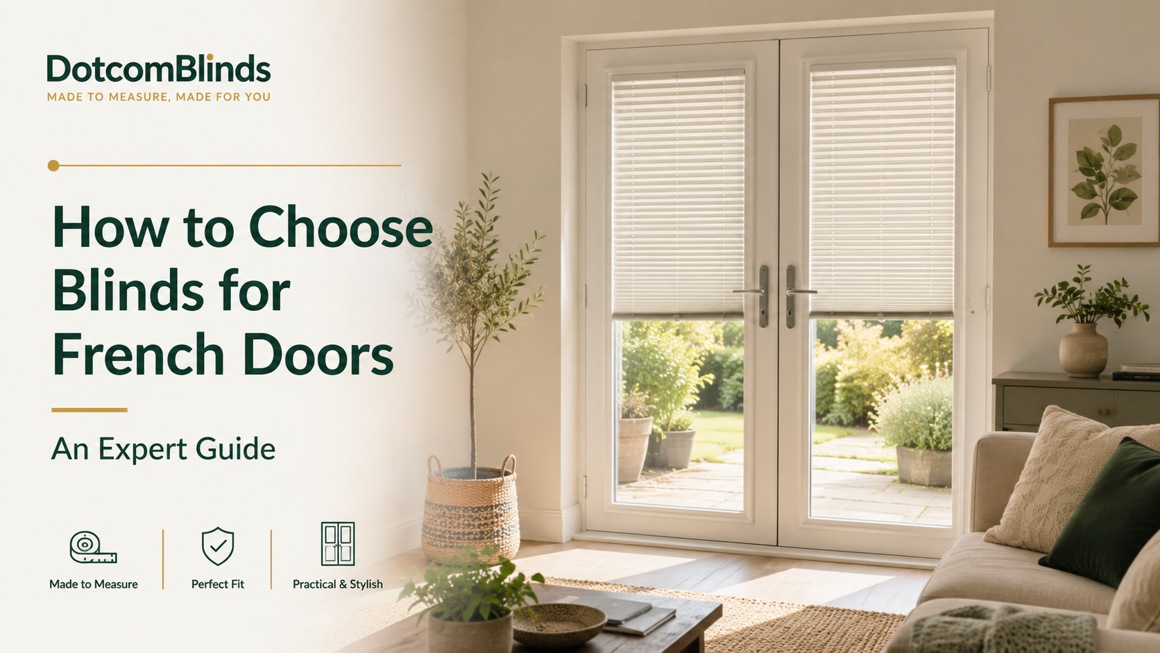 How to Choose Blinds for French Doors: An Expert Guide