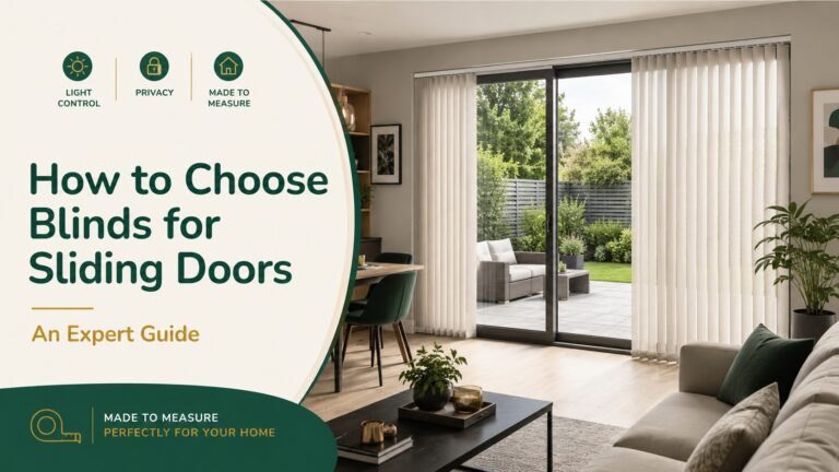 How to Choose Blinds for Sliding Doors
