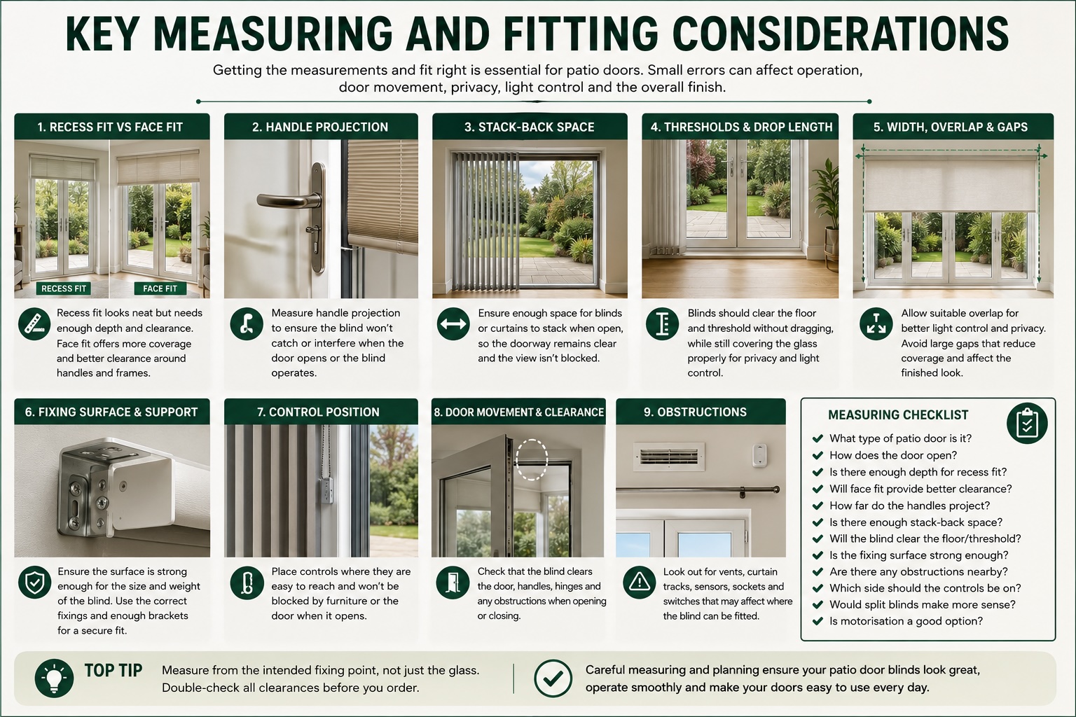 Key Measuring and Fitting Considerations