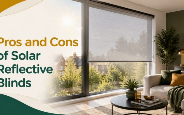Pros and Cons of Solar Reflective Blinds