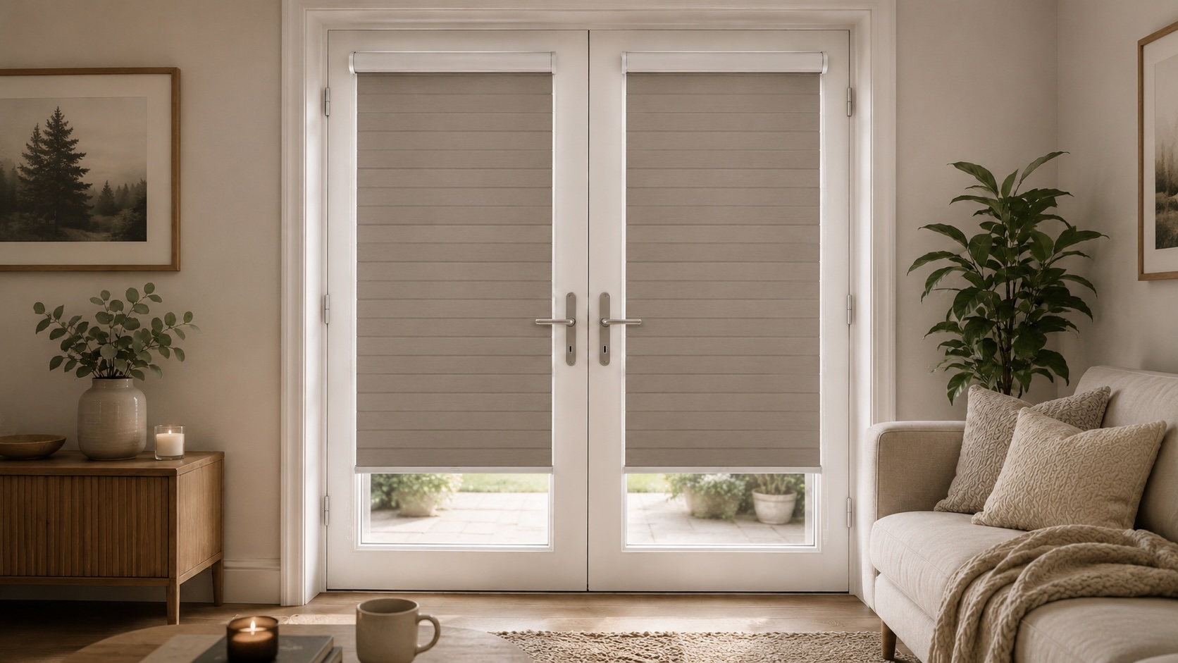 Thermal Blinds and Blackout Blinds for French Doors