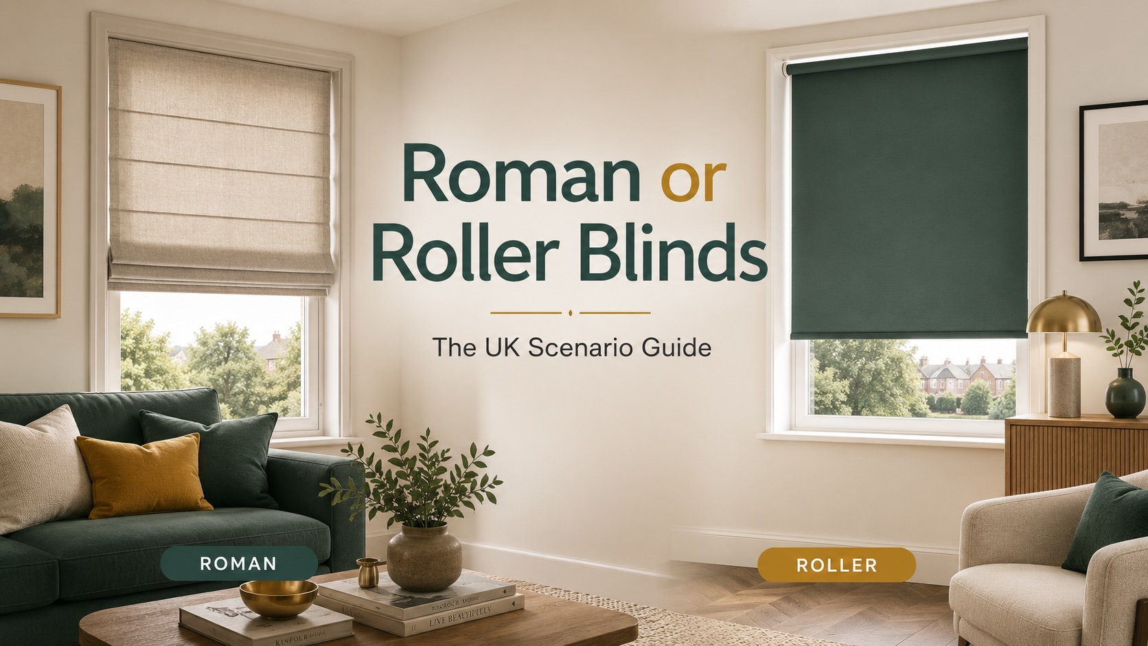 Roman or Roller Blinds