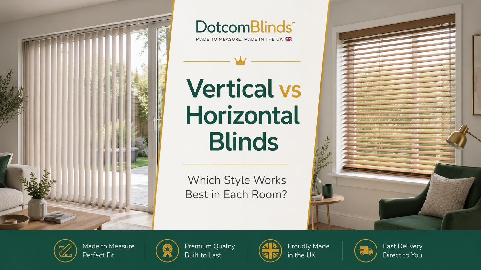 Vertical vs Horizontal Blinds