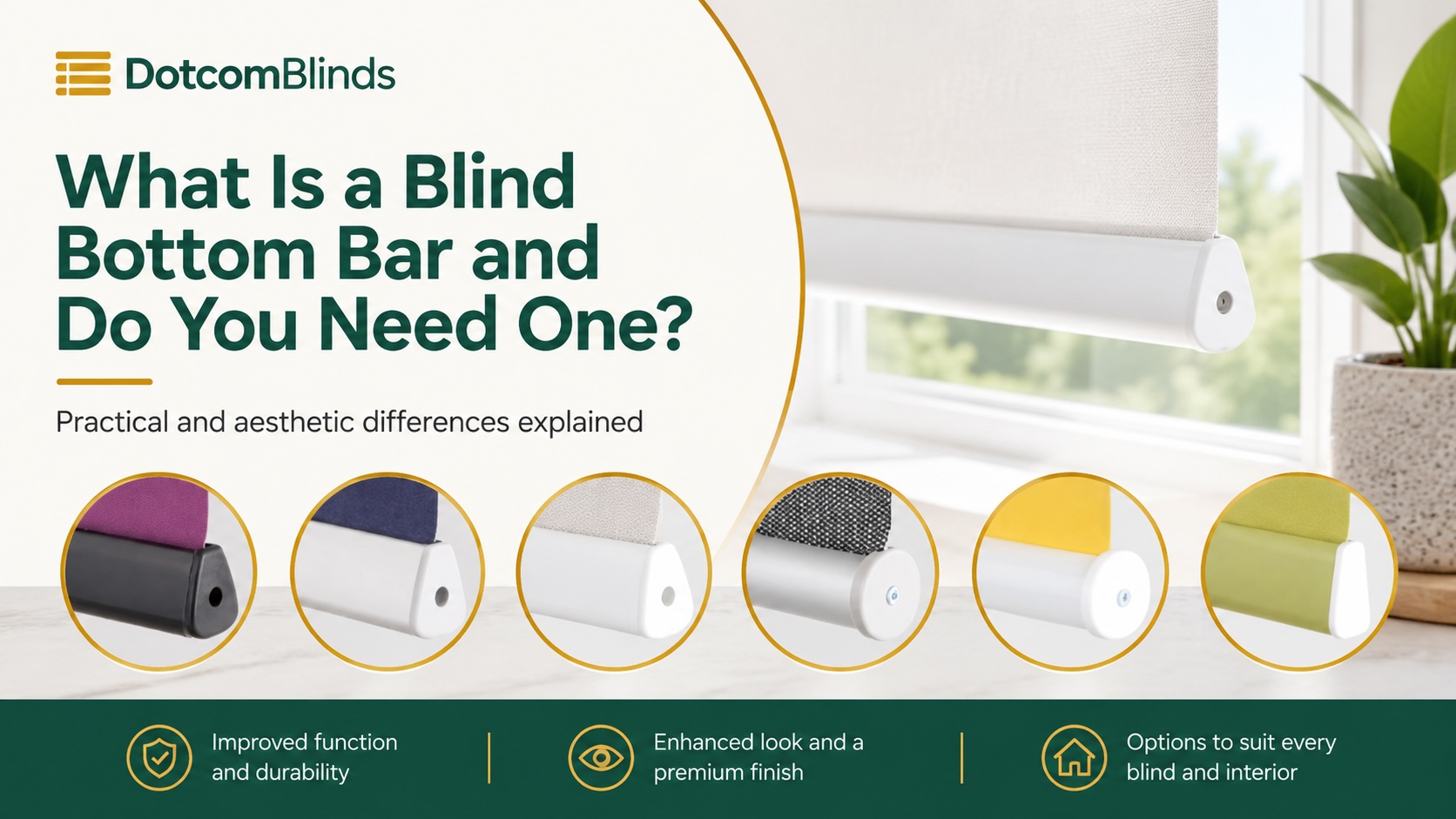 What Is a Blind Bottom Bar
