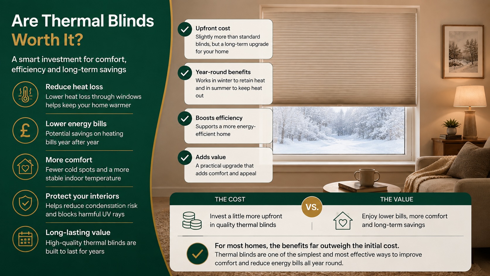 Are Thermal Blinds Worth It?
