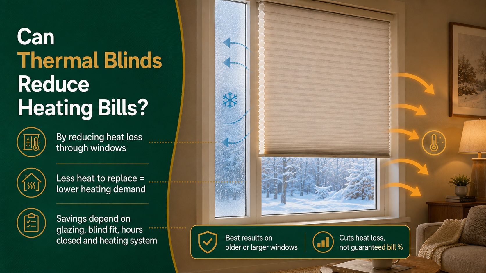 Can Thermal Blinds Reduce Heating Bills?