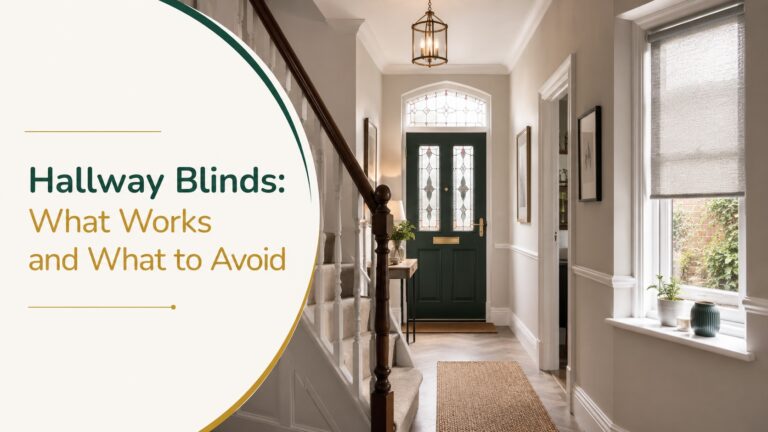 Hallway Blinds- What Works and What to Avoid