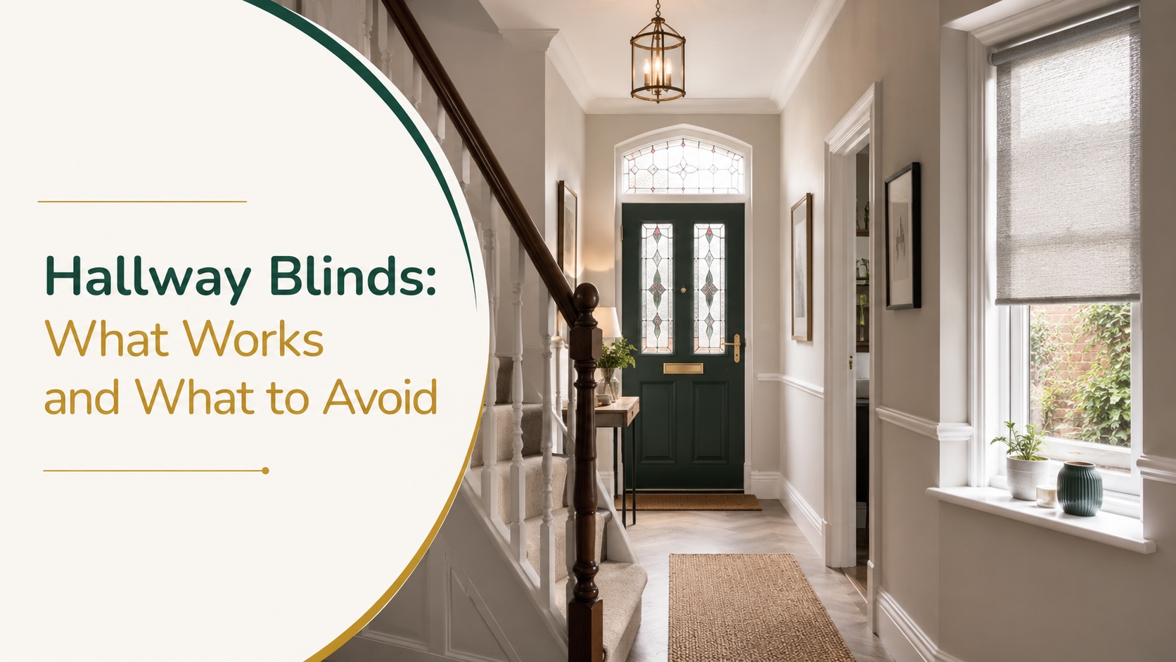Hallway Blinds- What Works and What to Avoid