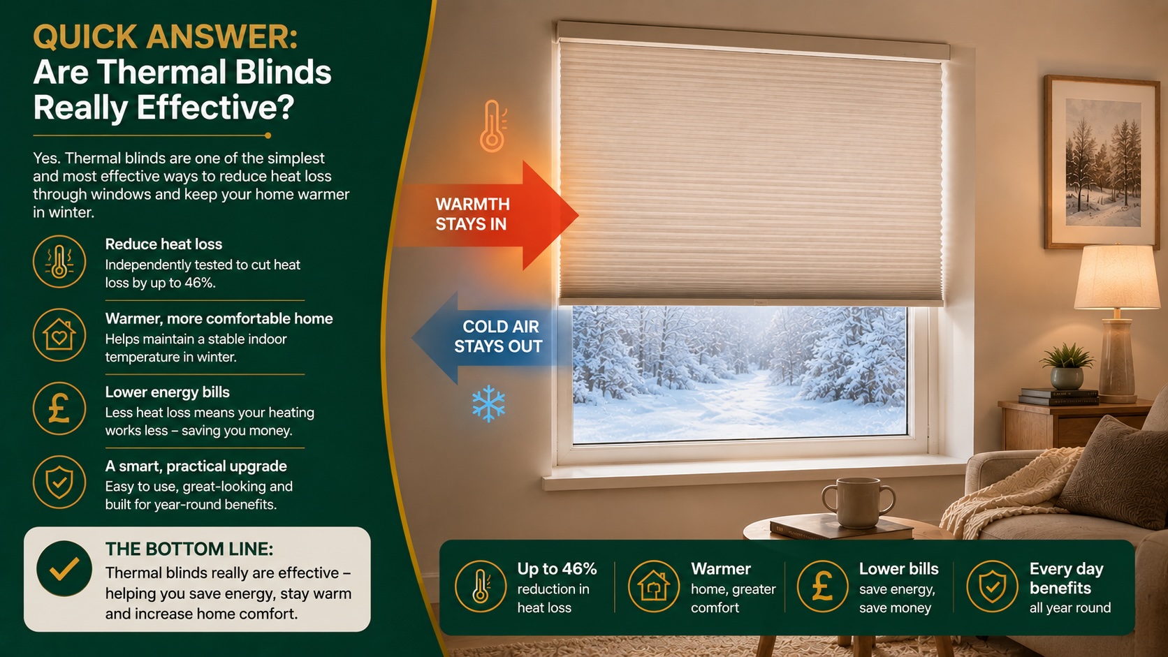 Quick Answer- Are Thermal Blinds Really Effective?