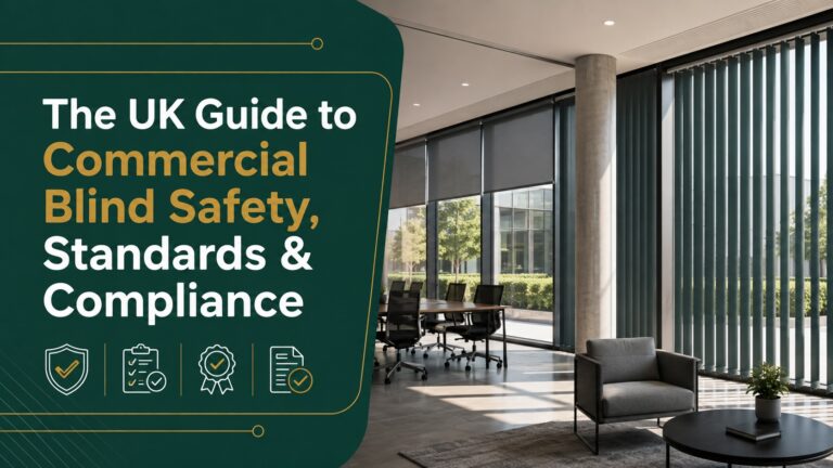 The UK Guide to Commercial Blind Safety, Standards & Compliance