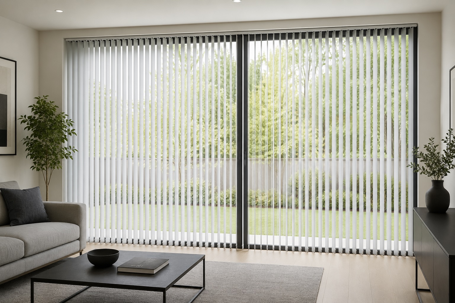Vertical Blinds for Large Windows