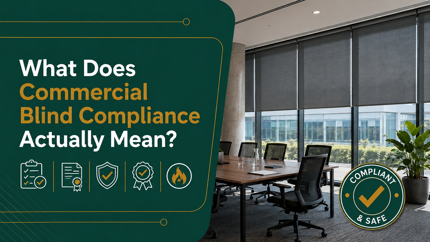 What Does “Commercial Blind Compliance” Actually Mean?