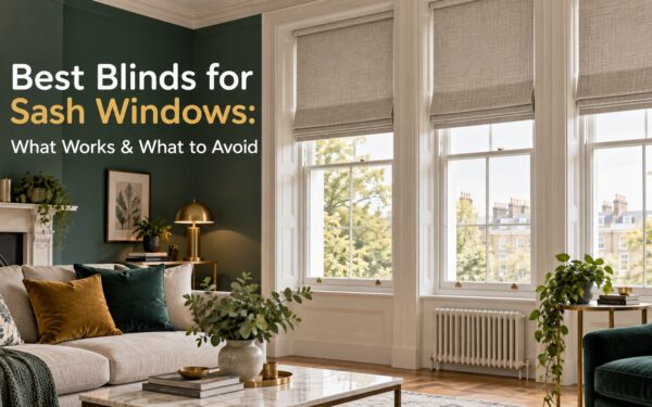 Best Blinds for Sash Windows: What Works & What to Avoid