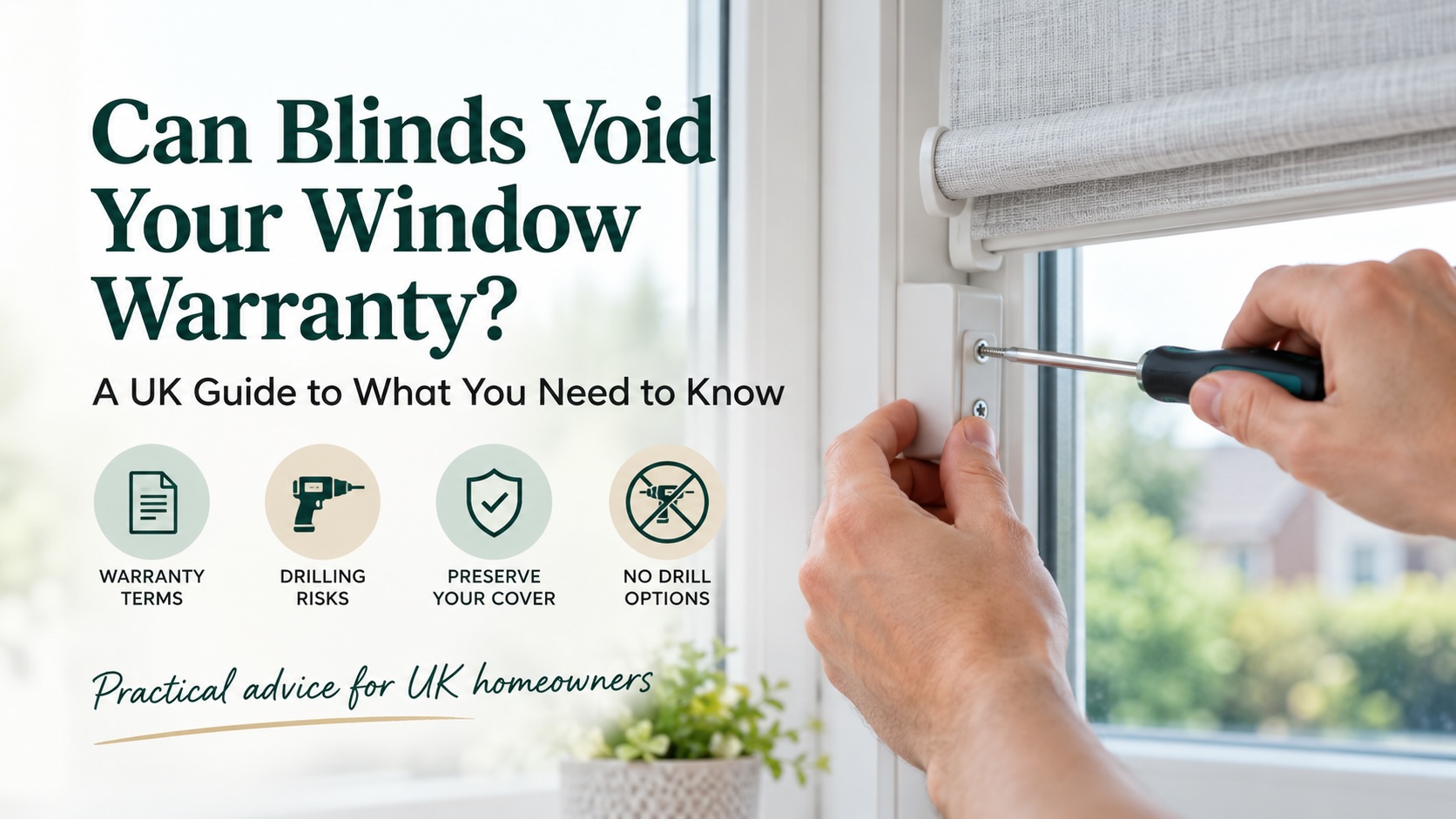 Can Blinds Void Your Window Warranty