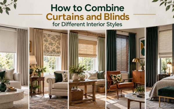 How to Combine Curtains and Blinds for Different Interior Styles