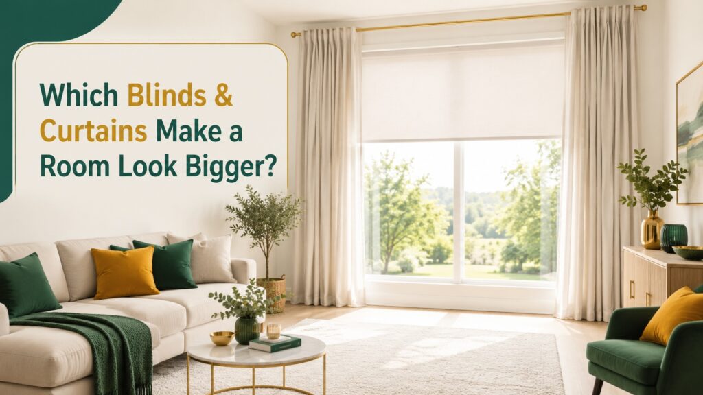 Which Blinds & Curtains Make a Room Look Bigger?
