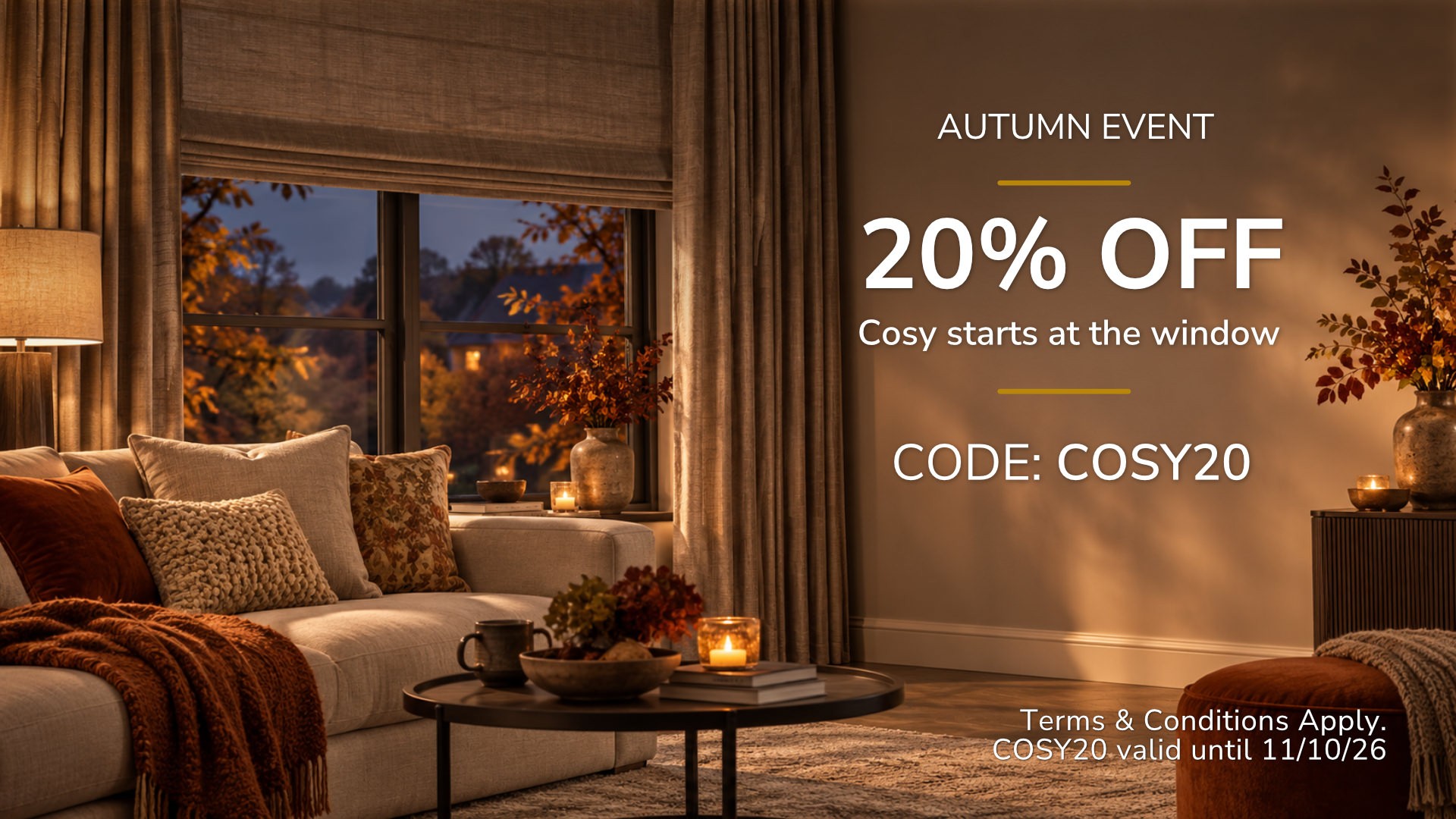 Autumn Cosy 20%