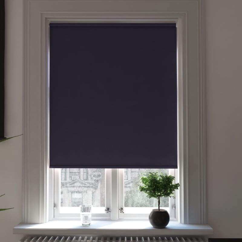 Toscana Navy Premium XL Blackout Roller Blind
