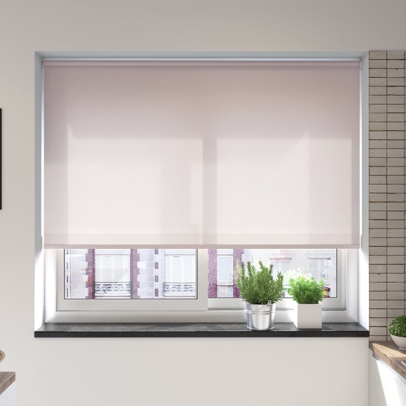 Catania Dusty Pink Motion Smart Roller Blind