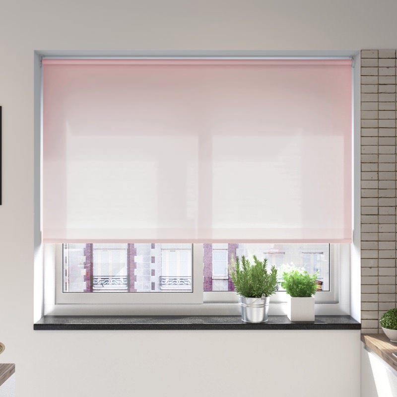 Catania Rose Motion Smart Roller Blind