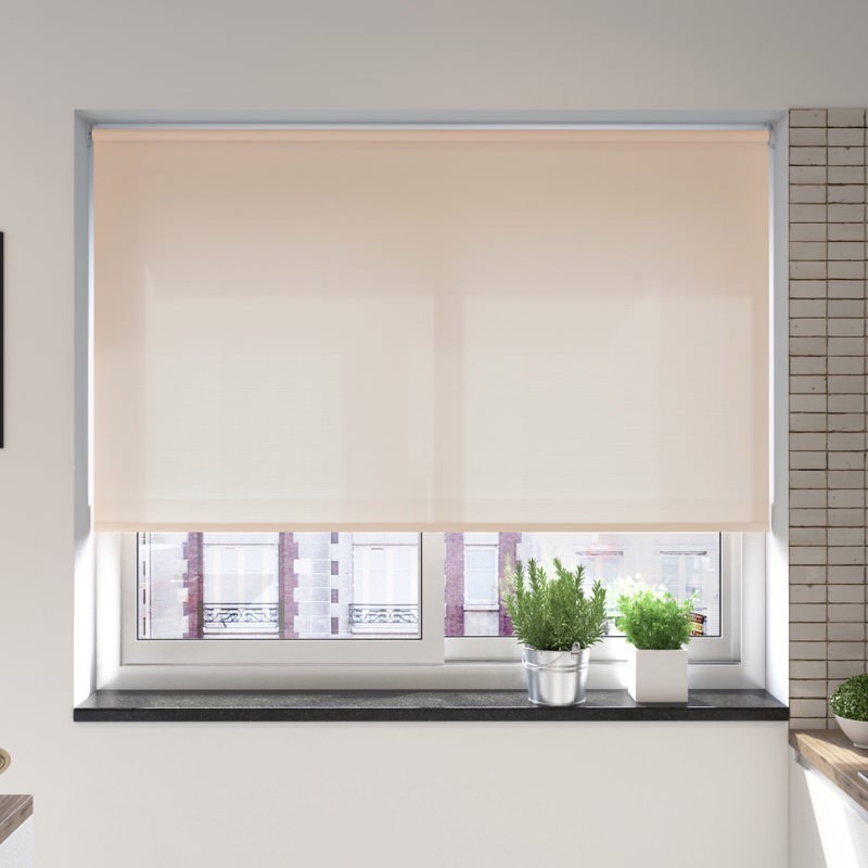 Catania Sandstone Motion Smart Roller Blind