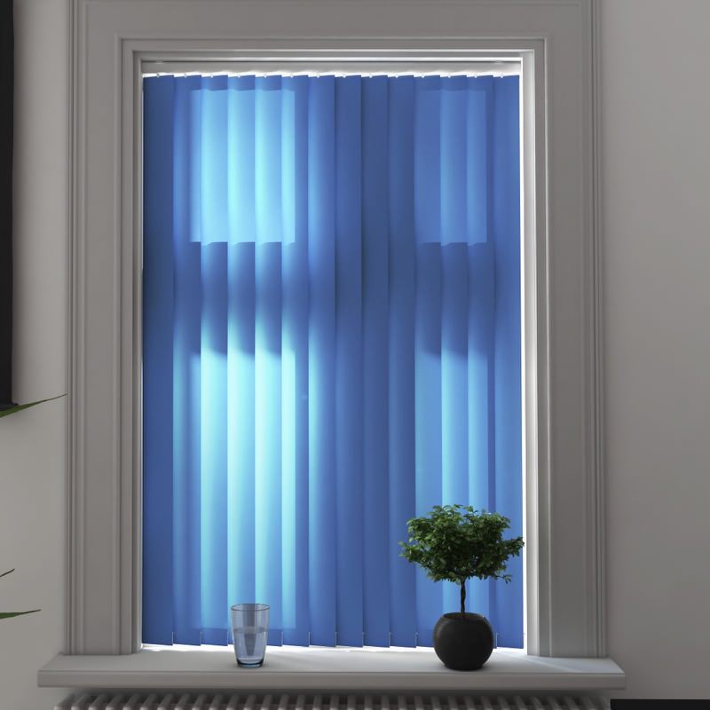Catania Cobalt Vertical Blind