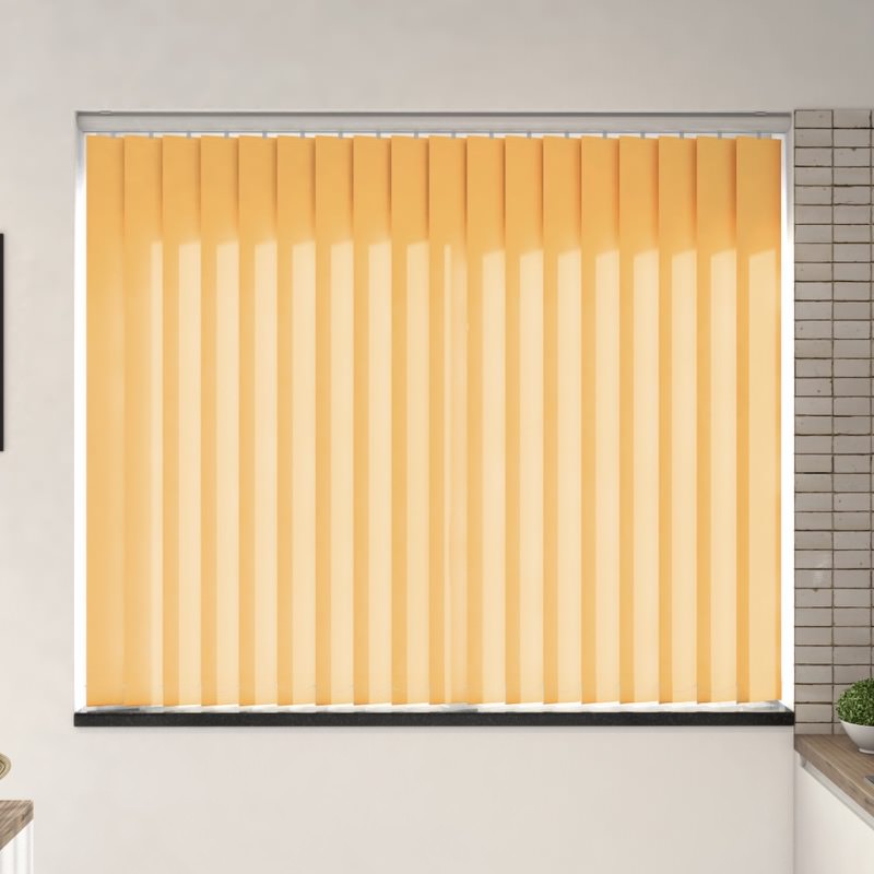 Catania Mustard Vertical Blind