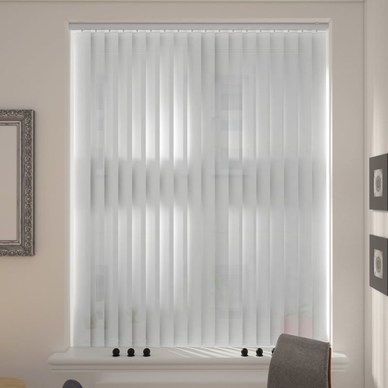 Teramo Light Grey Vertical Blind
