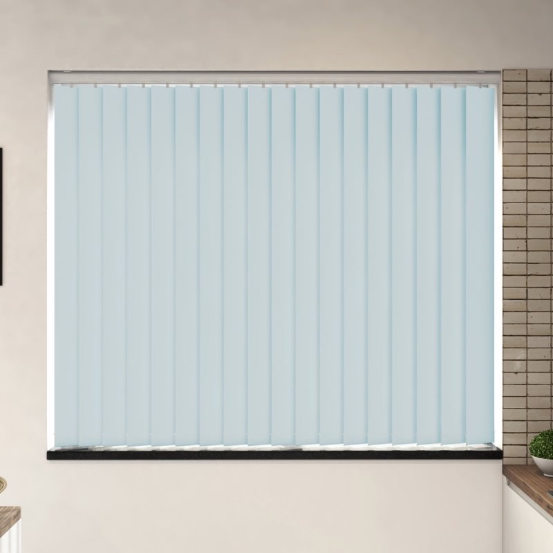 Toscana Sky Blue Vertical Blind