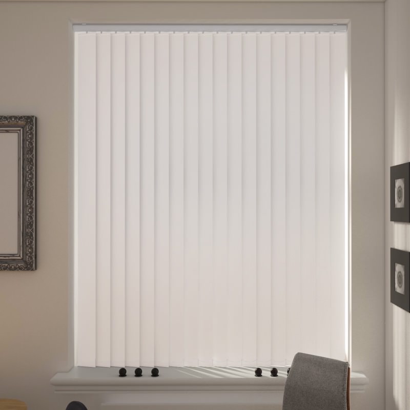 Toscana White Vertical Blind