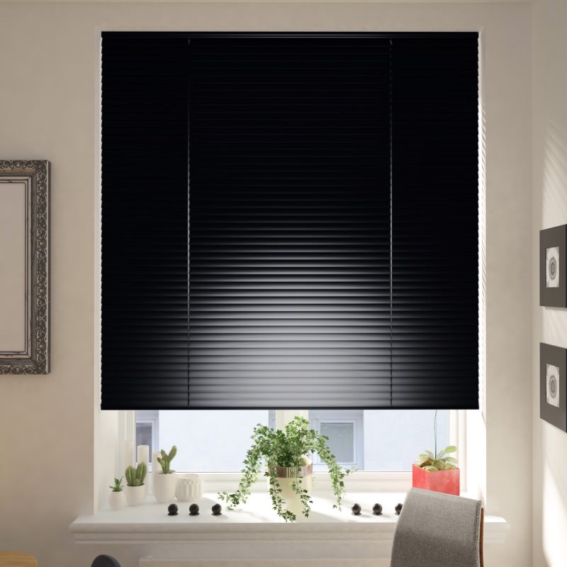 Black Gloss Venetian Blind