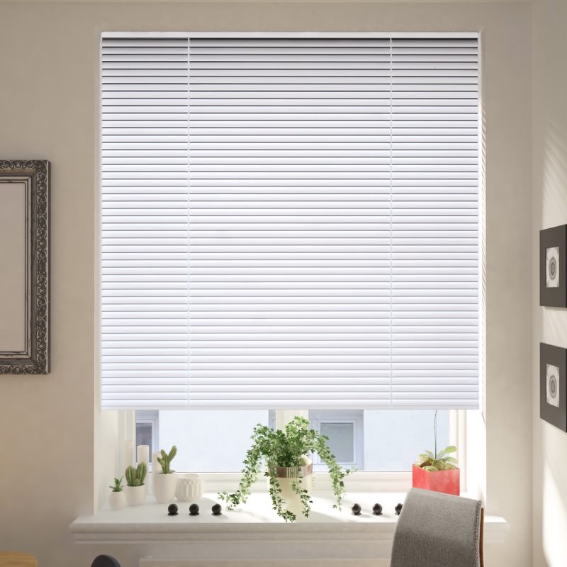 Bright White Venetian Blind